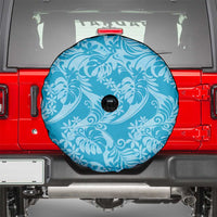 Tahiti Ninamu Tiare Floral Spare Tire Cover Monstera Palm Tropical Leaves LT01 - Polynesian Pride
