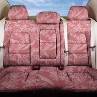 Tahiti Tarona Tiare Floral Back Car Seat Cover Monstera Palm Tropical Leaves LT01 One Size Pink - Polynesian Pride