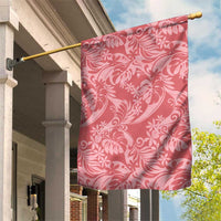 Tahiti Tarona Tiare Floral Garden Flag Monstera Palm Tropical Leaves - Polynesian Pride