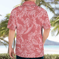Tahiti Tarona Tiare Floral Hawaiian Shirt Monstera Palm Tropical Leaves LT01 - Polynesian Pride