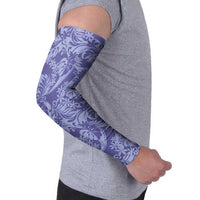Tahiti Vareau Tiare Floral Arm Sleeves Monstera Palm Tropical Leaves LT01 - Polynesian Pride