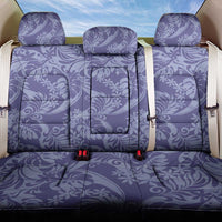 Tahiti Vareau Tiare Floral Back Car Seat Cover Monstera Palm Tropical Leaves LT01 One Size Purple - Polynesian Pride
