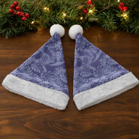 Tahiti Vareau Tiare Floral Christmas Santa Hat Monstera Palm Tropical Leaves LT01 - Polynesian Pride