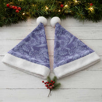 Tahiti Vareau Tiare Floral Christmas Santa Hat Monstera Palm Tropical Leaves LT01 - Polynesian Pride