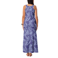 Tahiti Vareau Tiare Floral Family Matching Tank Maxi Dress and Hawaiian Shirt Monstera Palm Tropical Leaves LT01 - Polynesian Pride