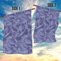 Tahiti Vareau Tiare Floral Garden Flag Monstera Palm Tropical Leaves LT01 - Polynesian Pride