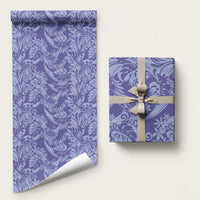 Tahiti Vareau Tiare Floral Wrapping Paper Monstera Palm Tropical Leaves - Polynesian Pride