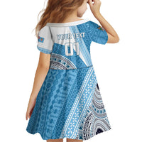 Custom Fiji Rugby Bati Family Matching Off The Shoulder Long Sleeve Dress and Hawaiian Shirt Tapa Pattern LT01 - Polynesian Pride