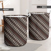 Yogyakarta Parang Batik Motifs Laundry Basket Indonesian Traditional Pattern
