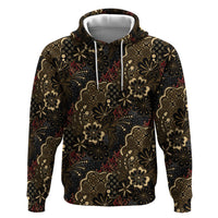 Batik Sekar Jagad Hoodie Indonesian Traditional Pattern