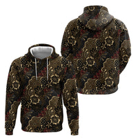 Batik Sekar Jagad Hoodie Indonesian Traditional Pattern