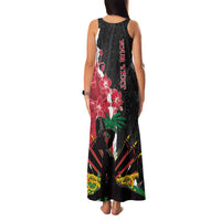 Personalised Ayiti Neg Marron Family Matching Tank Maxi Dress and Hawaiian Shirt Dashiki Mix Polynesian Pattern LT01 - Polynesian Pride
