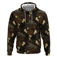 Javanese Batik Semen Hoodie Indonesian Traditional Pattern