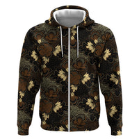 Javanese Batik Semen Hoodie Indonesian Traditional Pattern