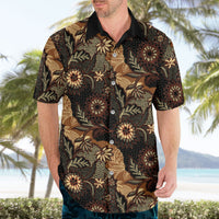 Batik Pedalaman Semen Lereng Style Hawaiian Shirt Indonesian Traditional Pattern
