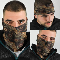 Batik Pedalaman Semen Lereng Style Neck Gaiter Indonesian Traditional Pattern