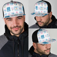 Hawaii Coastal Summer Postcard Mesh Trucker Cap LT01 - Polynesian Pride