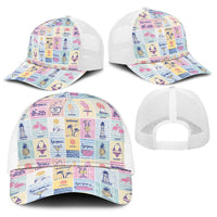 Aloha Summer Posters Grunge Textures Baseball Net Cap LT01 - Polynesian Pride