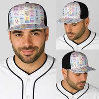 Aloha Summer Posters Grunge Textures Baseball Net Cap LT01 - Polynesian Pride