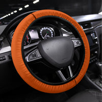 New Zealand and Ireland Rugby Steering Wheel Cover Silver Fern With Shamrock 2023 World Cup LT01 Universal Fit Art - Polynesian Pride