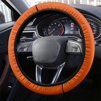New Zealand and Ireland Rugby Steering Wheel Cover Silver Fern With Shamrock 2023 World Cup LT01 - Polynesian Pride
