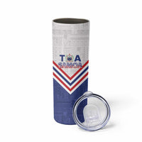 Custom Toa Samoa Rugby Skinny Tumbler 1992-1993 Special Edition - Polynesian Pride