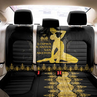 Haiti Neg Marron Gold Back Car Seat Cover Lespwa pa anyen san aksyon LT01 - Polynesian Pride