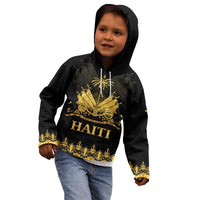 Haiti Neg Marron Gold Kid Hoodie Lespwa pa anyen san aksyon LT01 - Polynesian Pride
