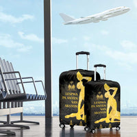 Haiti Neg Marron Gold Luggage Cover Lespwa pa anyen san aksyon LT01 - Polynesian Pride