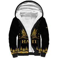 Haiti Neg Marron Gold Sherpa Hoodie Lespwa pa anyen san aksyon LT01 Unisex Gold - Polynesian Pride