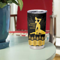 Haiti Neg Marron Gold Tumbler Cup Lespwa pa anyen san aksyon LT01 - Polynesian Pride