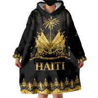 Haiti Neg Marron Gold Wearable Blanket Hoodie Lespwa pa anyen san aksyon LT01 - Polynesian Pride