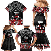 Aotearoa Toitu Te Tiriti Waitangi Family Matching Mermaid Dress and Hawaiian Shirt Proud To Be Maori LT01 - Polynesian Pride