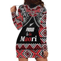Aotearoa Toitu Te Tiriti Waitangi Hoodie Dress Proud To Be Maori LT01 - Polynesian Pride
