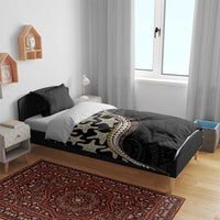 Beige Polynesian Starfish Unique Pattern Bedding Set