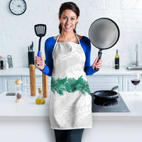 Hawaii Tropical Leaves Apron Polynesian Pattern