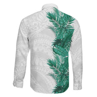 Hawaii Tropical Leaves Family Matching Long Sleeve Bodycon Dress and Hawaiian Shirt Polynesian Pattern LT01 - Polynesian Pride