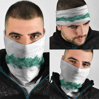Hawaii Tropical Leaves Neck Gaiter Polynesian Pattern