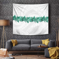 Hawaii Tropical Leaves Tapestry Polynesian Pattern