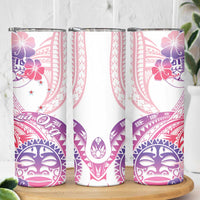 Kia Ora Maori New Zealand Pastel Skinny Tumbler Sun Ta Moko Sweet Version LT01 - Polynesian Pride