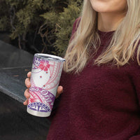 Kia Ora Maori New Zealand Pastel Tumbler Cup Sun Ta Moko Sweet Version LT01 - Polynesian Pride