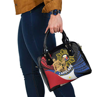 Lapulapu The First Filipino Hero Shoulder Handbag Polynesian Pattern