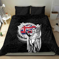 Hawaii King Kamehameha Bedding Set Flag Polynesian Pattern