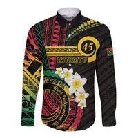 Vanuatu Independence Day Long Sleeve Shirt Yumi 46th Hapi Indipendens Dei LT01 Unisex Black - Polynesian Pride