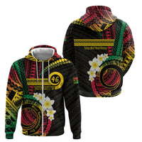 Vanuatu Independence Day Zip Hoodie Yumi 45th Hapi Indipendens Dei LT01