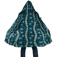Pikake Maile Tiare Lei Cloak Polu Lauhala Pattern