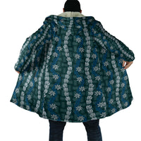 Pikake Maile Tiare Lei Cloak Polu Lauhala Pattern