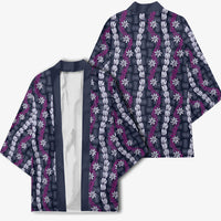 Pikake Maile Tiare Lei Kimono Poni Lauhala Pattern