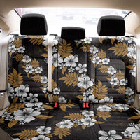 Hawaiian Hibiscus Tribal Floral Brown Back Car Seat Cover Polynesian Tapa Pattern - Polynesian Pride