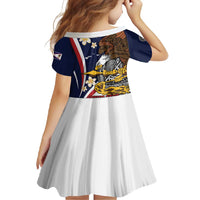 Personalized American Samoa Family Matching Summer Maxi Dress and Hawaiian Shirt Amerika Samoa Bald Eagle